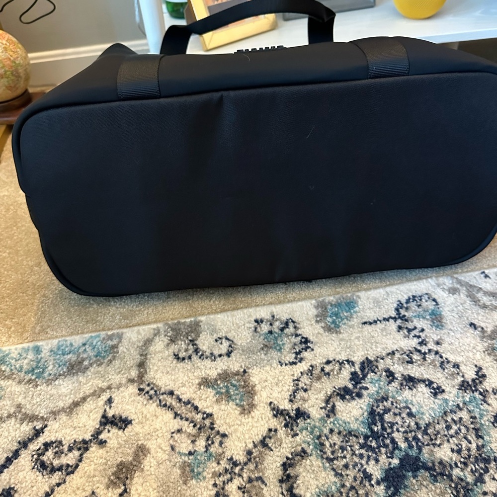 NWOT Athleta  Black Tote Bag - weekender - Picture 6 of 12
